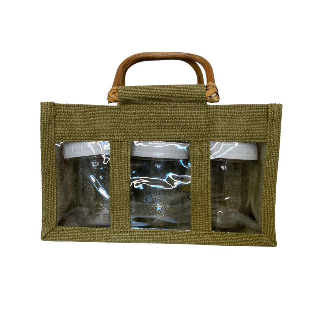 Olive 3 Jar Bag