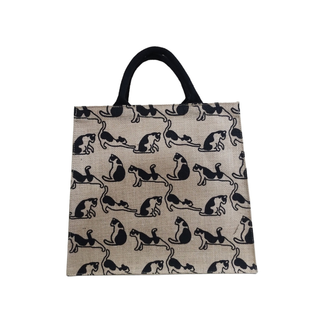 Playful Cats Small Shopping Bag